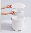 Bucket with lid(big-High configuration)