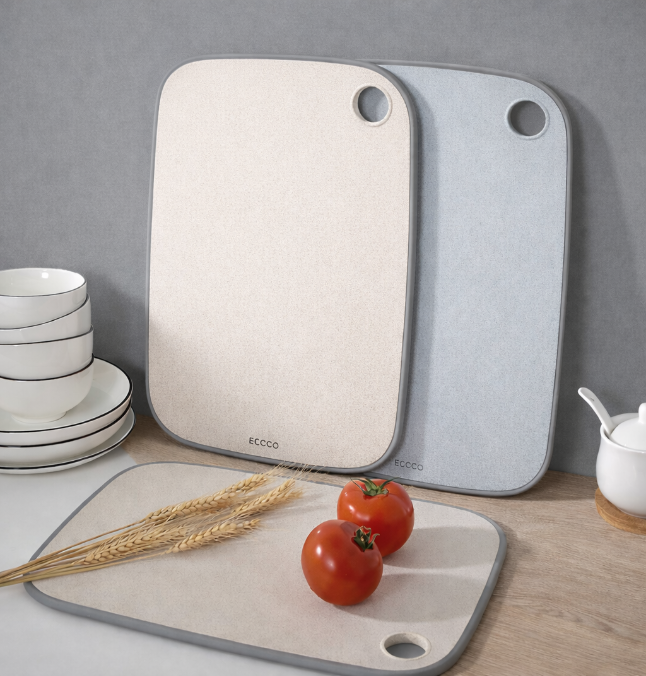 Natural wheat straw cutting board （medium)