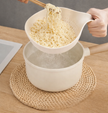 Double layer drainage basket